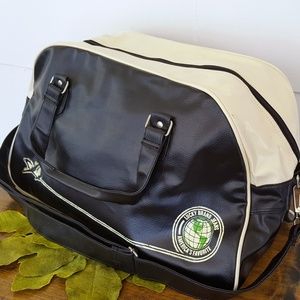 Lucky Brand Large Vintage Duffel Bag Overnight Gym